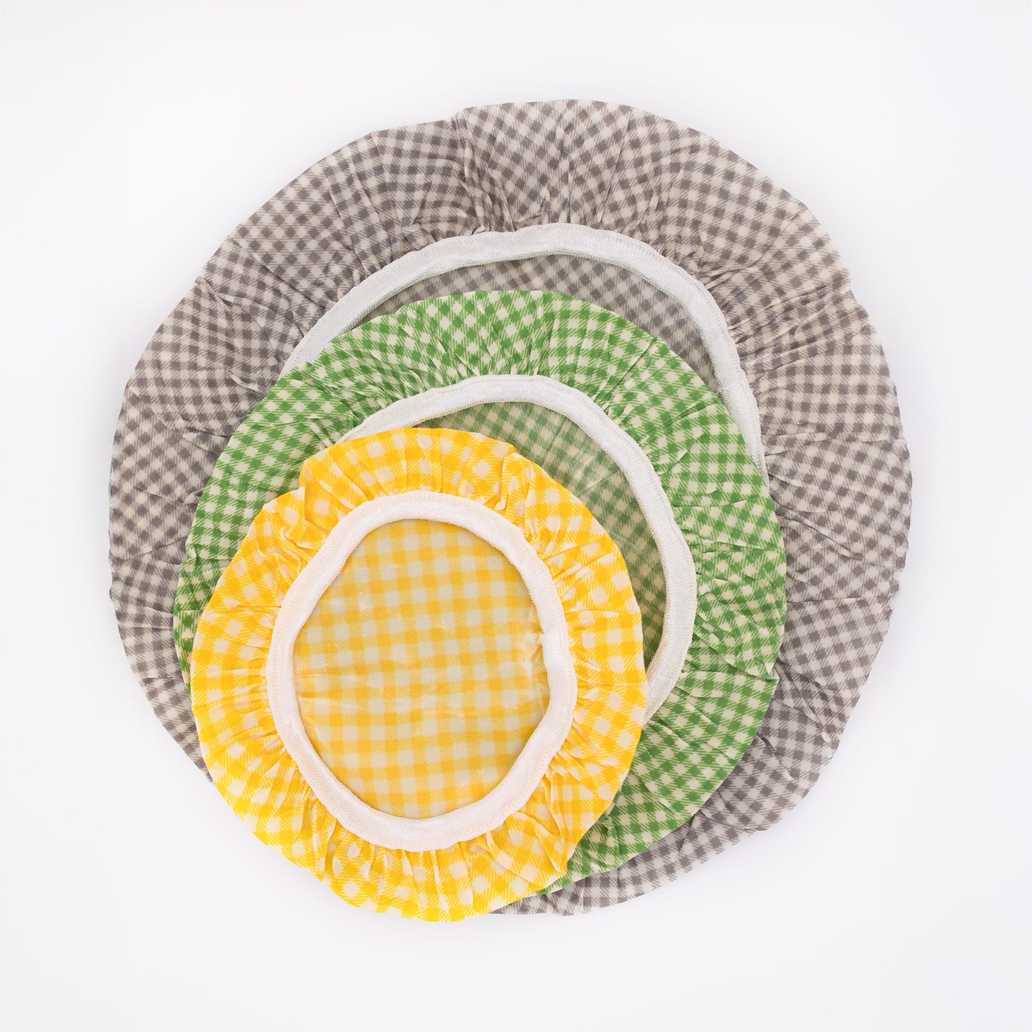 HOMESIO Beeswax BOWL COVERS (Pack of 3)