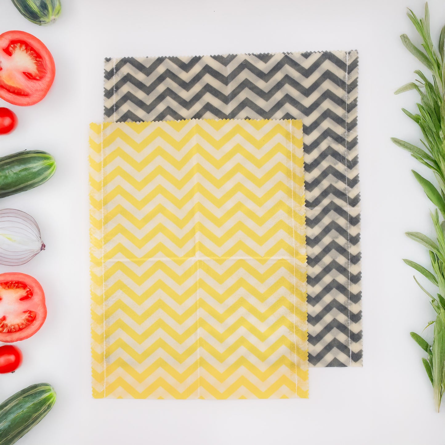 HOMESIO Beeswax food BAGS (Pack of 2)